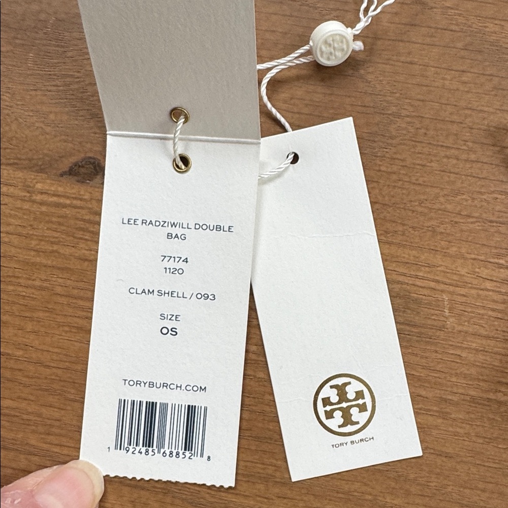 Tory Burch Lee Radziwill Double Bag in Clamshell - Picture 4 of 15